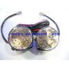 汽車(chē)通用LED燈圓形-4LED日行燈 改裝 日間行車(chē)燈高亮