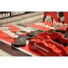 奔馳G500改裝brembo六活塞剎車，意大利進口剎車改裝件