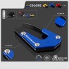 側(cè)架Vergroten Kickstand Voor鈴木Burgman 650 AN650 2013-2018 2019 2020汽車(chē)配件Zijstandaard Voet Vergroter