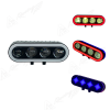 適用電動(dòng)車(chē)射燈摩托車(chē)車(chē)燈LED大燈外置射燈帶天使眼高亮車(chē)頭燈