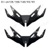 適用CLICK V2 125/150改裝定風翼摩托車前整流罩